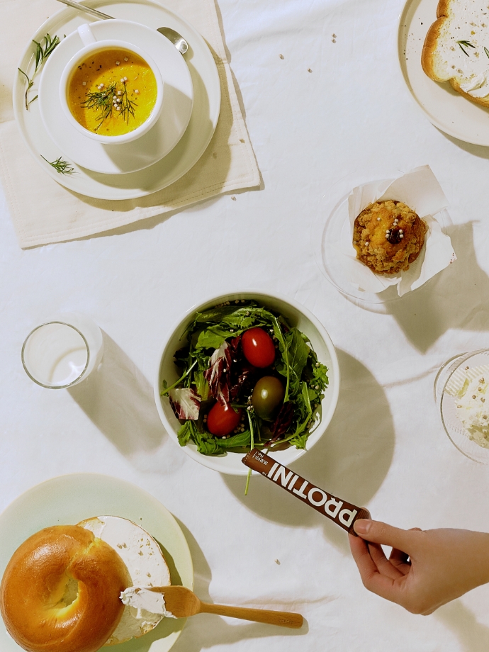 프로티니 사용 예