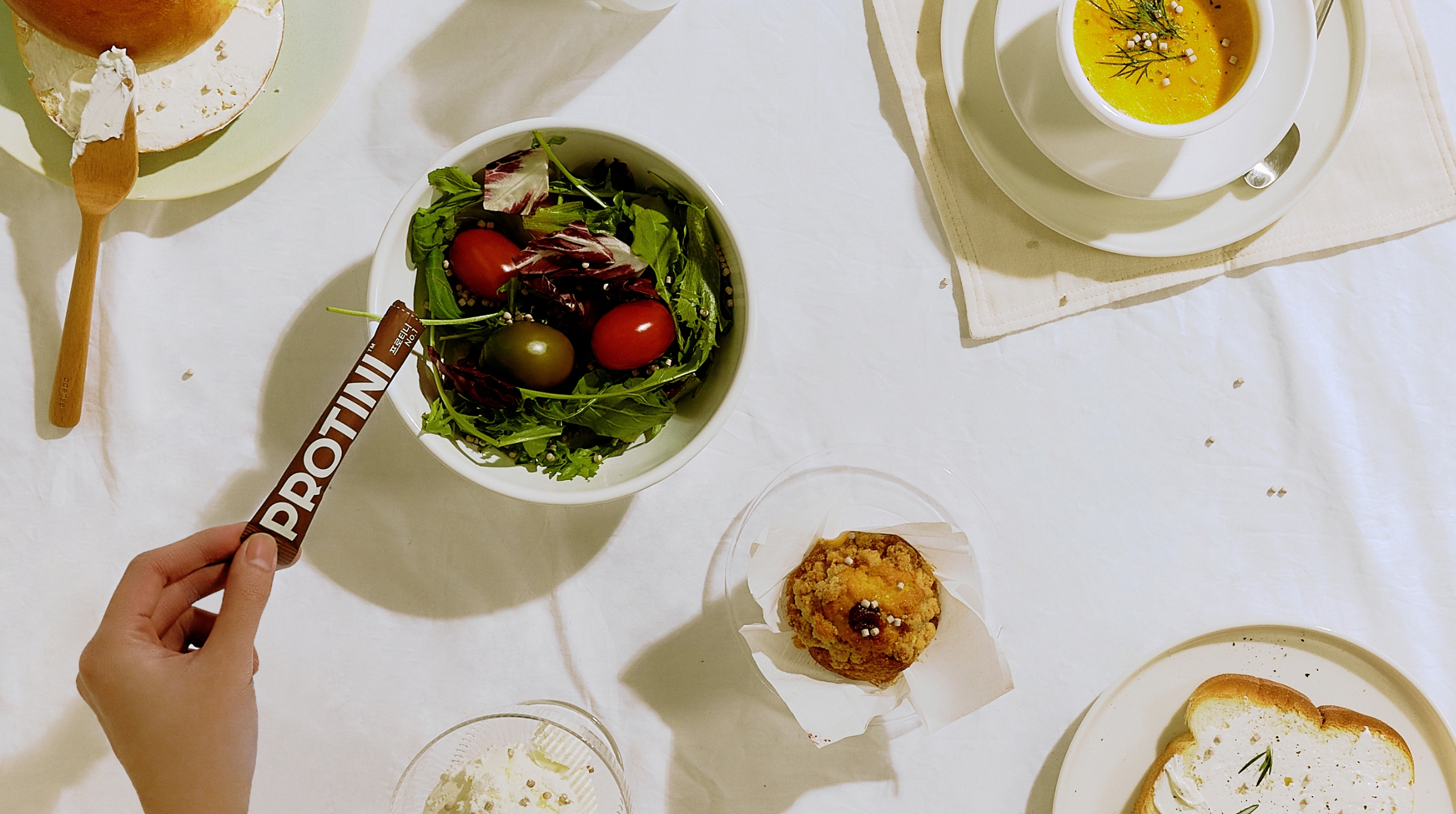 프로티니 사용 예